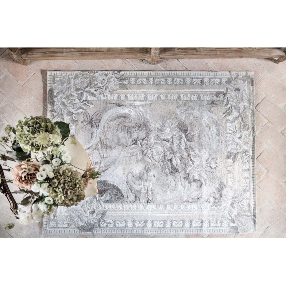 TAPPETO JACQUARD "BOUQUET"