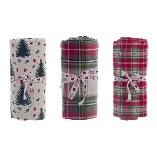 TOVAGLIA ASSORTITA "RIFUGIO DI NATALE"