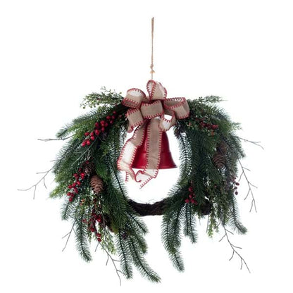 DECORO GHIRLANDA CON CAMPANA "HARMONIA NATURAE"