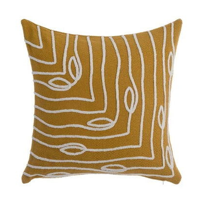 CUSCINO  RICAMATO "GEOMETRIKA"