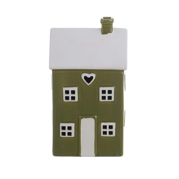 CASETTA DECORATIVA CON LED "CANDY CANE"