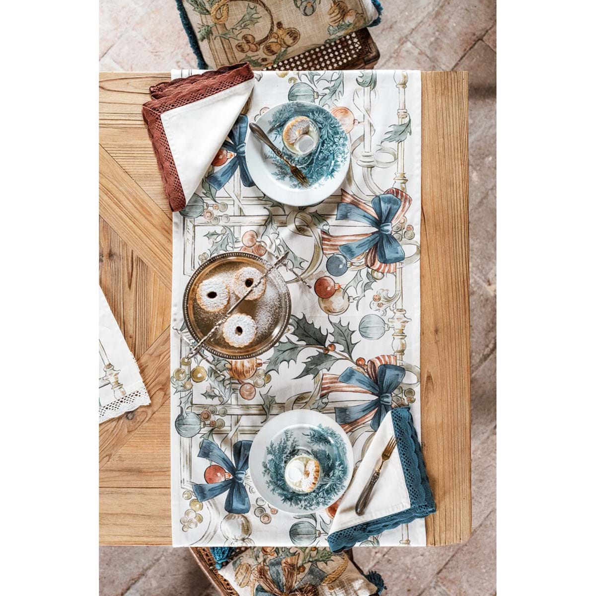 RUNNER CON PIZZO "INTRECCI DI SOGNO"