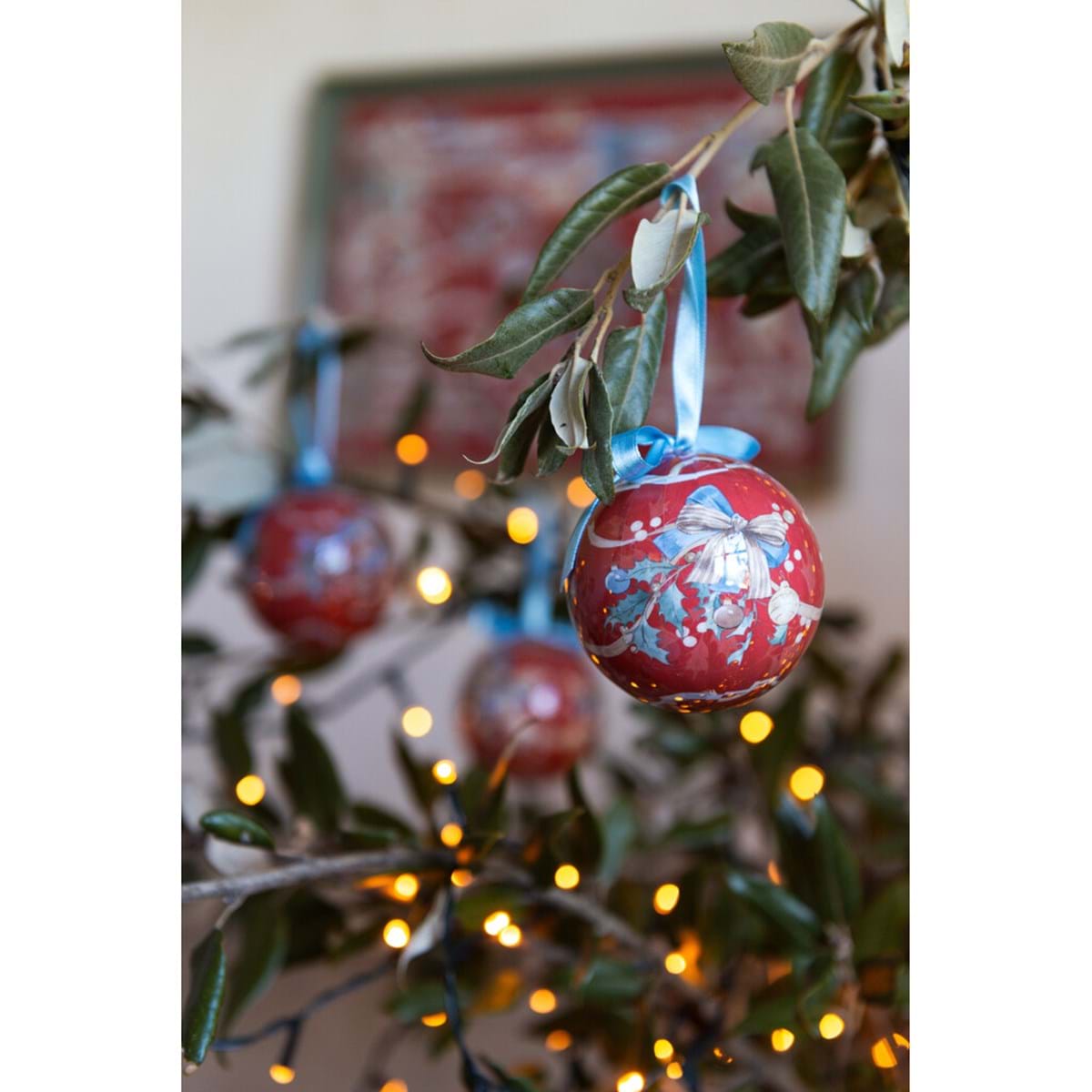 SCATOLA OTTAGONALE ASS. CON 5 DECORI "INTRECCI DI SOGNO"